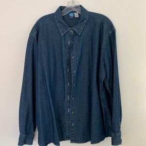 Long Sleeve denim shirt.